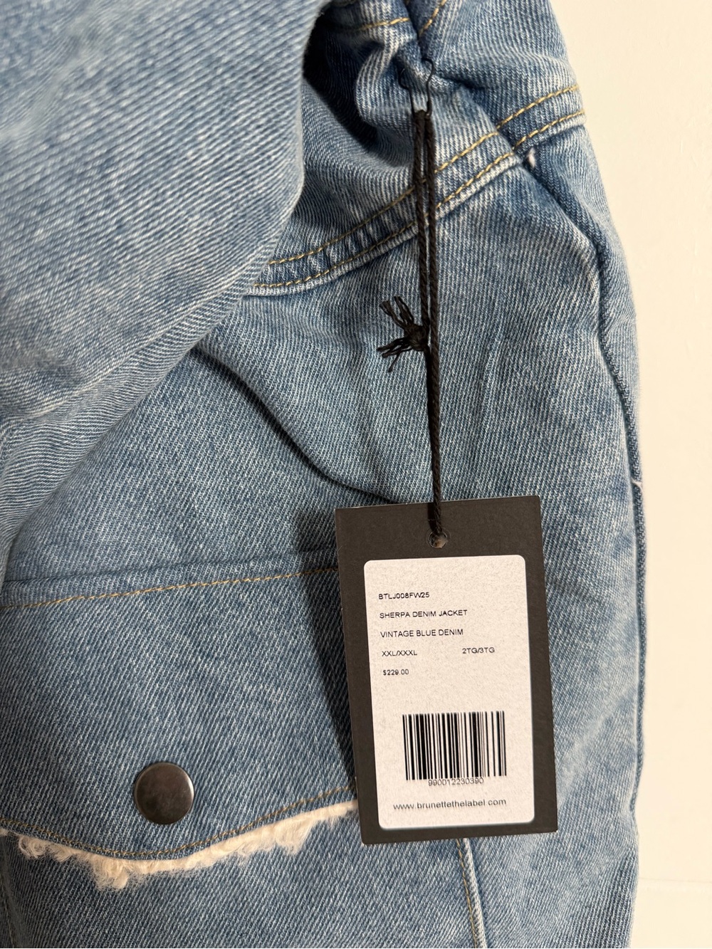 ✨NWT✨Brunette The Label- Farrah Jacket (ptp approx 28in) - Picture 10 of 16